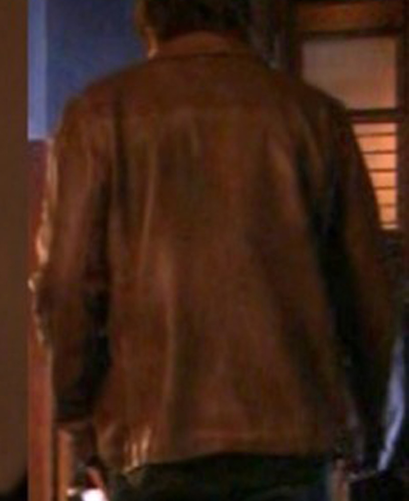 Californication Hank Moody Distressed Brown Leather Jacket Californication Hank Moody Distressed Brown Leather Jacket - Image 6