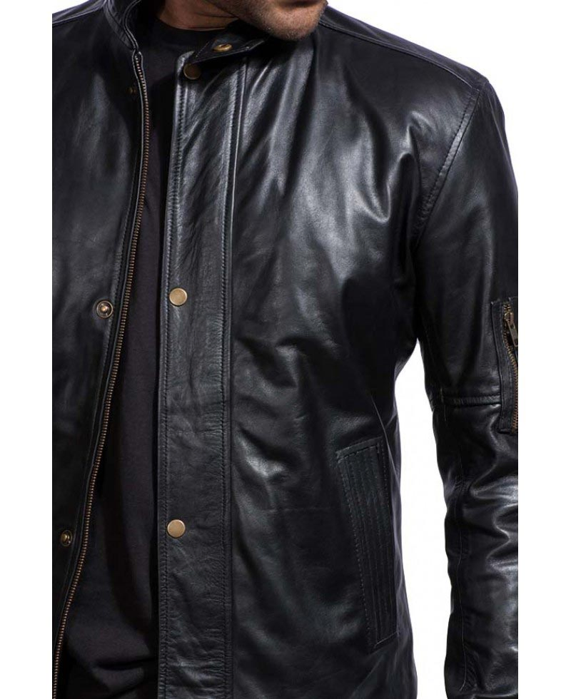 Hank Moody Californication Season 3 Leather Jacket Hank Moody Californication Season 3 Leather Jacket - Image 5