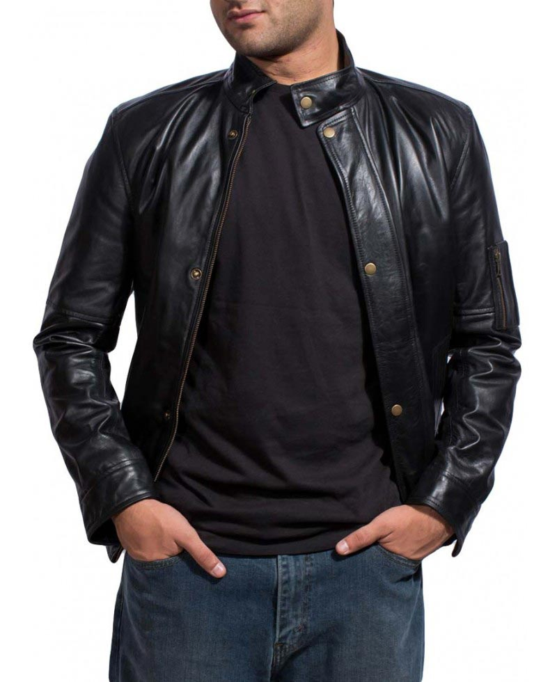 Hank Moody Californication Season 3 Leather Jacket Hank Moody Californication Season 3 Leather Jacket - Image 4