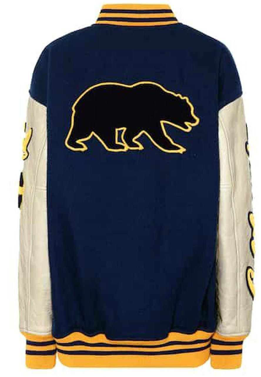Calvin Klein California Varsity Jacket calvin klein letterman jacket