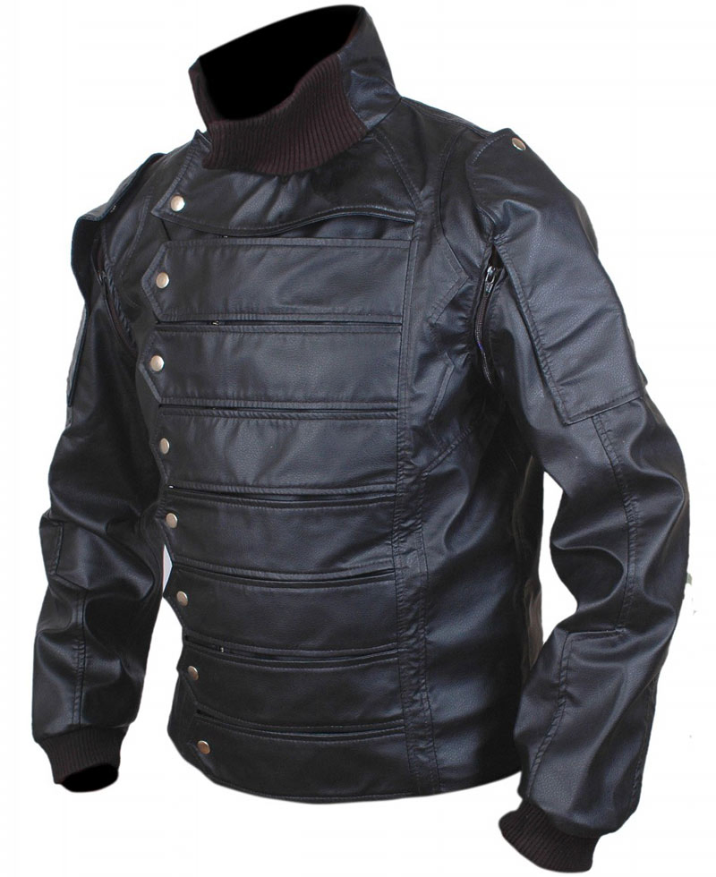 The Winter Soldier Bucky Barnes Leather Jacket