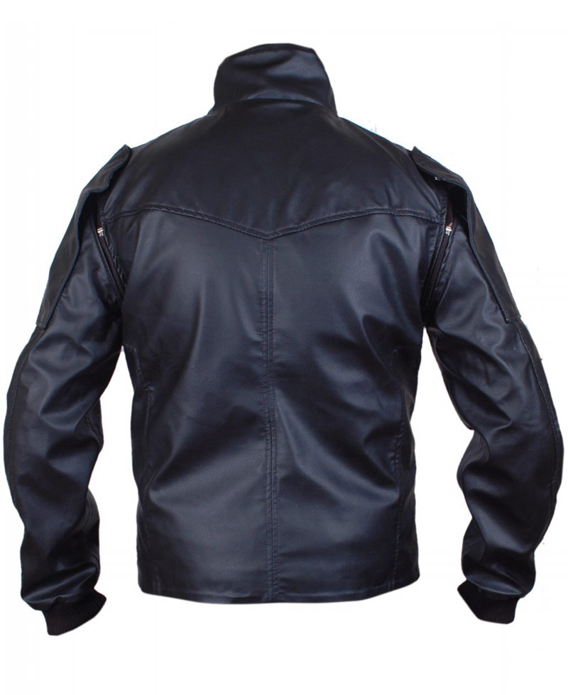 The Winter Soldier Bucky Barnes Leather Jacket The Winter Soldier Bucky Barnes Leather Jacket - Image 2