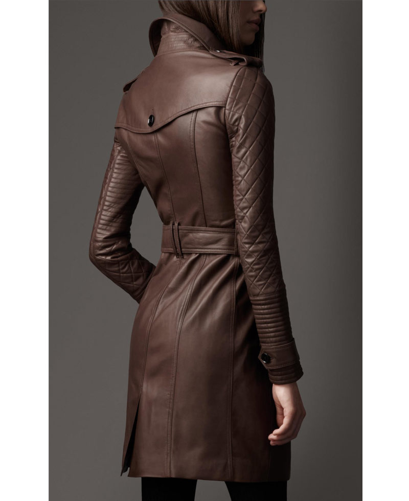 Stana Katic Castle Kate Beckett Leather Coat Stana Katic Castle Kate Beckett Leather Coat - Image 2