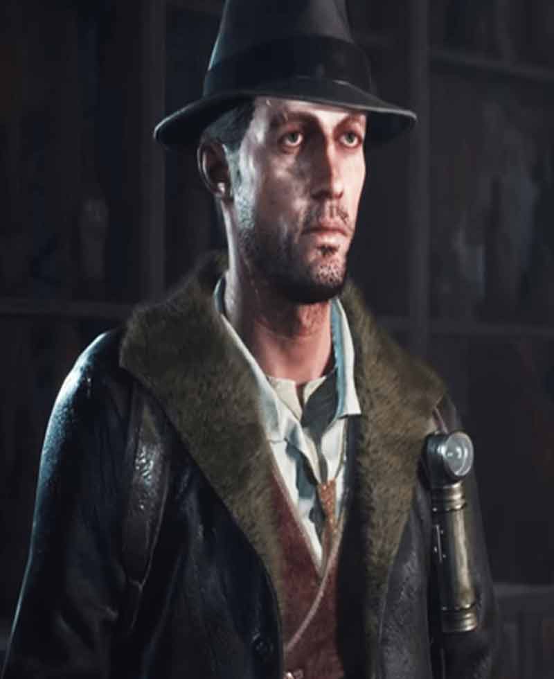 Charles W Reed Brown Leather Coat Charles W Reed Brown Leather Coat