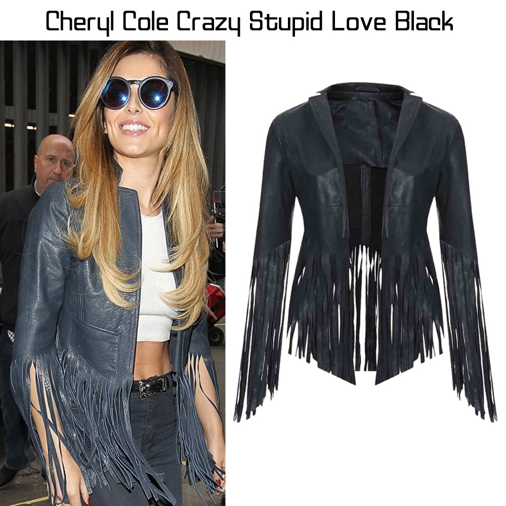 Cheryl Cole Fringed Leather Jacket Cheryl Cole Fringed Leather Jacket - Image 5