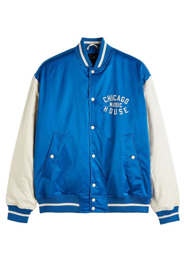 Chicago House Music Blue Jacket