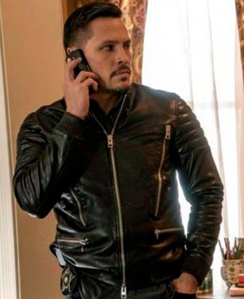 Chicago PD Nick Wechsler Motorcycle Leather Jacket Chicago PD Nick Wechsler Motorcycle Leather Jacket
