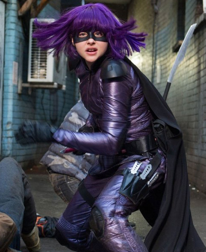 Kick-Ass 2 Chloe Grace Moretz Jacket Kick-Ass 2 Chloe Grace Moretz Jacket - Image 3