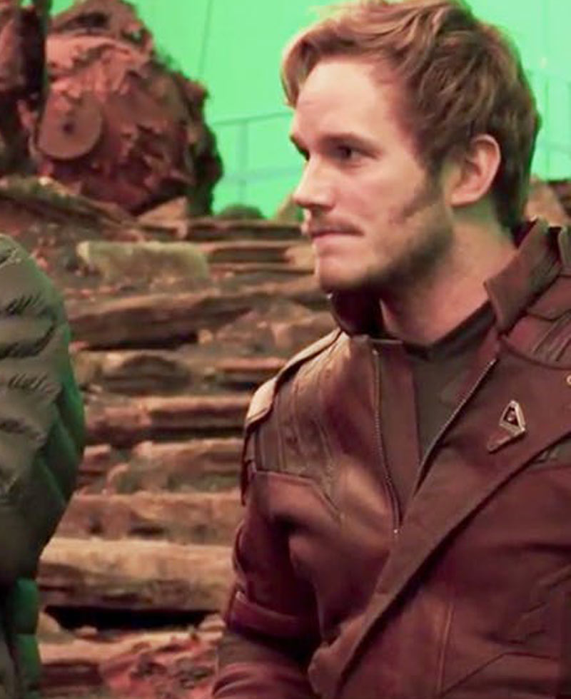 Avengers Infinity War Star Lord Leather Jacket Avengers Infinity War Star Lord Leather Jacket - Image 8