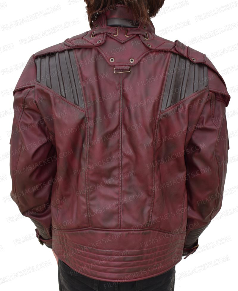 Avengers Infinity War Star Lord Leather Jacket Avengers Infinity War Star Lord Leather Jacket - Image 3