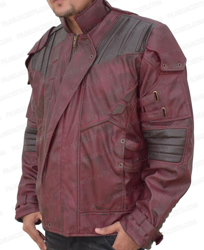 Avengers Infinity War Star Lord Leather Jacket Avengers Infinity War Star Lord Leather Jacket - Image 6