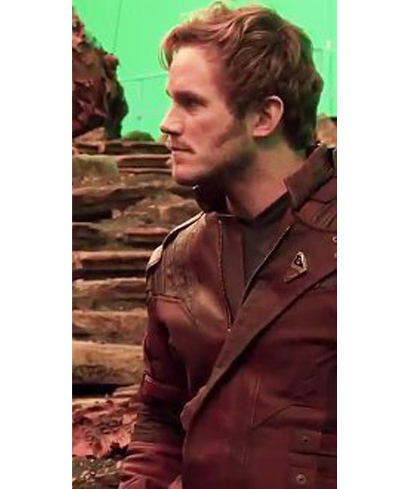Avengers Infinity War Star Lord Leather Jacket Avengers Infinity War Star Lord Leather Jacket - Image 9