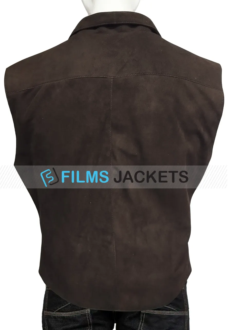 Chris Pratt The Magnificent Seven Brown Vest Chris Pratt The Magnificent Seven Brown Vest - Image 5