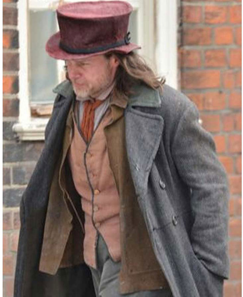 Guy Pearce A Christmas Carol Wool Coat Guy Pearce A Christmas Carol Wool Coat - Image 3