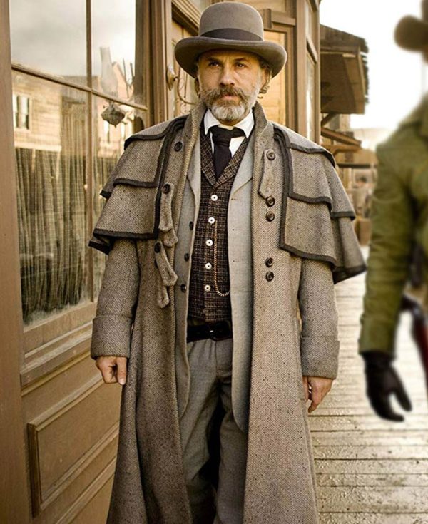 christoph waltz django unchained grey duster