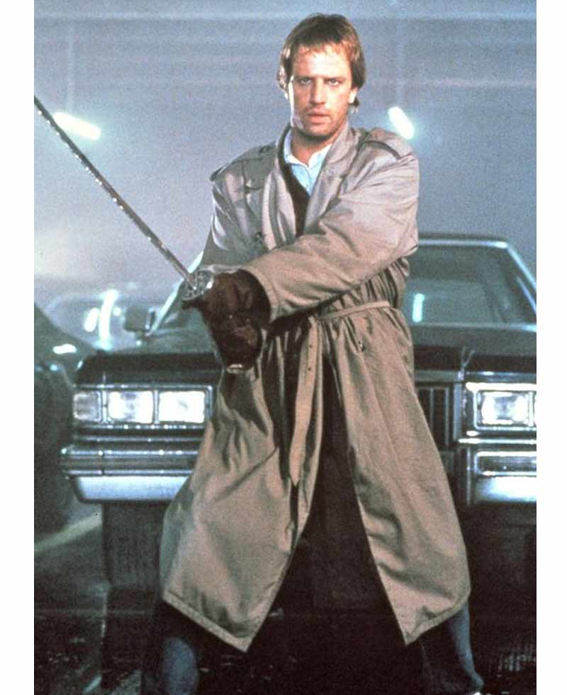 Christopher Lambert Highlander Trench Coat Christopher Lambert Highlander Trench Coat - Image 3