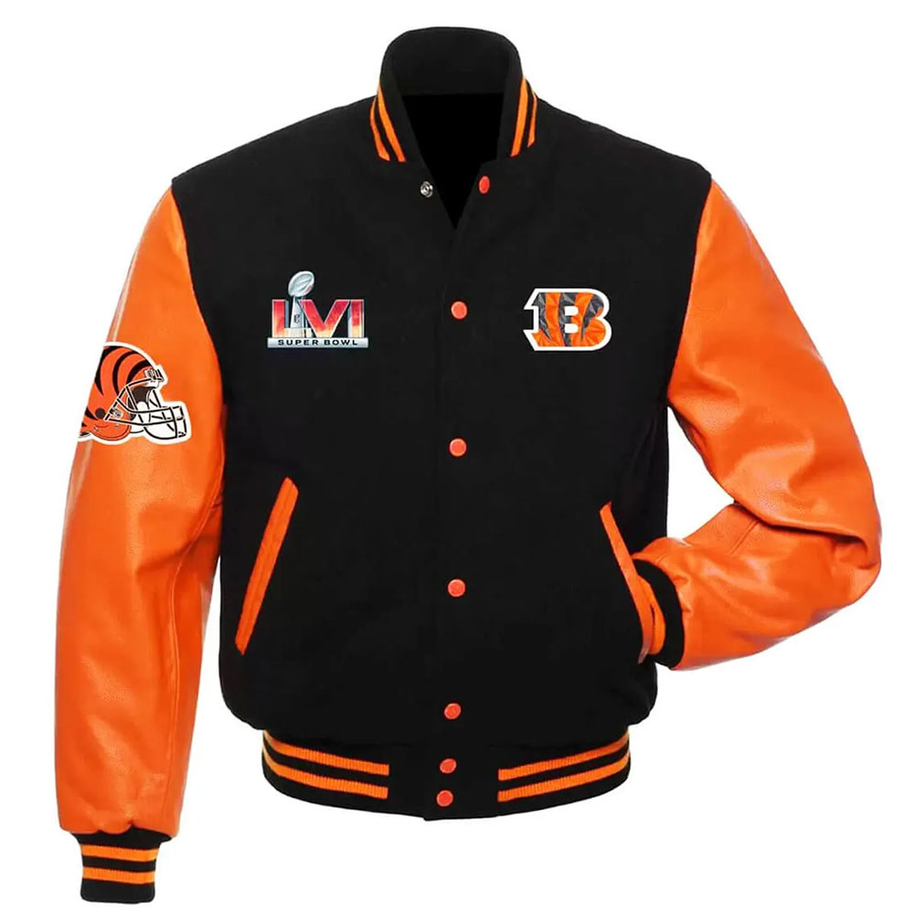 Cincinnati Bengals Super Bowl Varsity Jacket Cincinnati Bengals Super Bowl Varsity Jacket