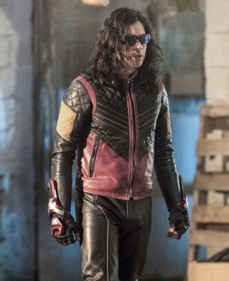 Vibe The Flash Cisco Ramon Leather Jacket Vibe The Flash Cisco Ramon Leather Jacket - Image 7