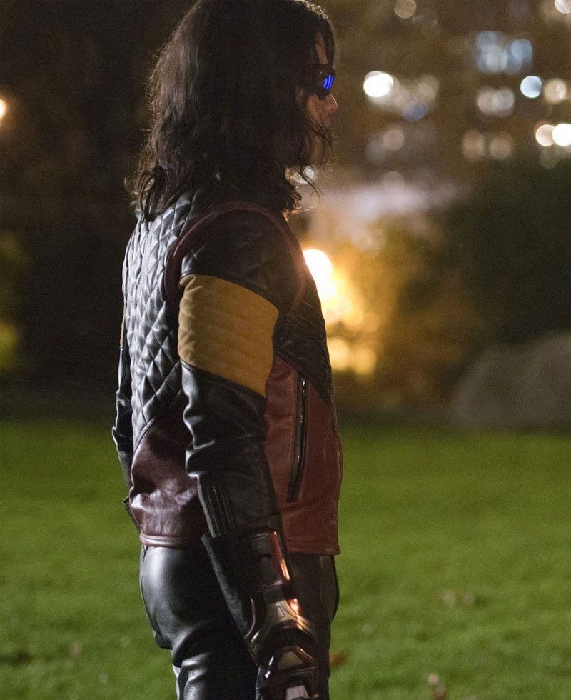 Vibe The Flash Cisco Ramon Leather Jacket Vibe The Flash Cisco Ramon Leather Jacket - Image 8