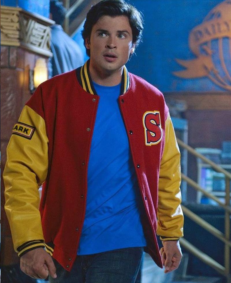 Clark Kent Crows Smallville Varsity Jacket Clark Kent Crows Smallville Varsity Jacket - Image 3