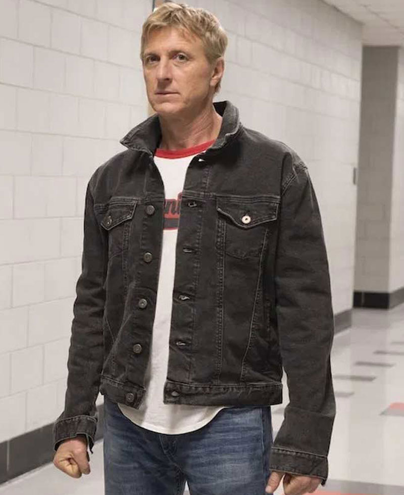William Zabka Cobra Kai Denim Jacket William Zabka Cobra Kai Denim Jacket - Image 2