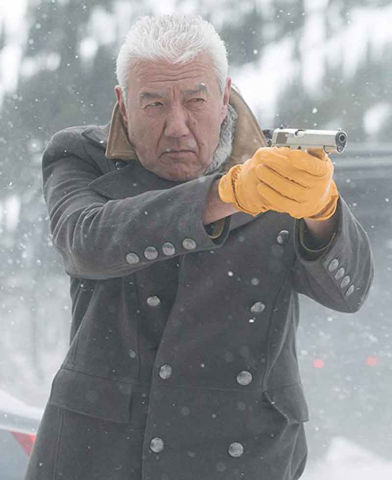 Cold Pursuit Tom Jackson Trench Coat Cold Pursuit Tom Jackson Trench Coat - Image 2