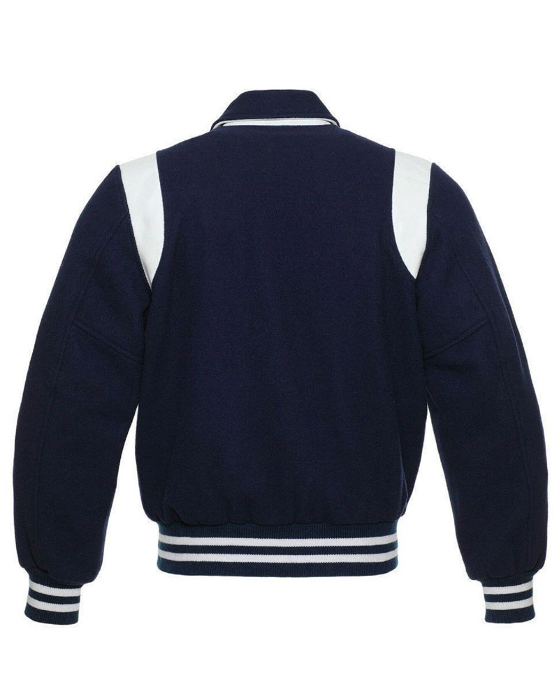 Men's Varsity College Collared Jacket Men's Varsity College Collared Jacket - Image 3