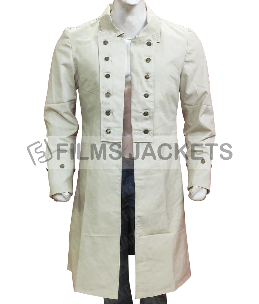 Alexander Hamilton Colonial White Coat Alexander Hamilton Colonial White Coat - Image 2