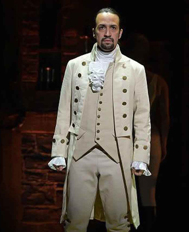 Alexander Hamilton Colonial White Coat Alexander Hamilton Colonial White Coat