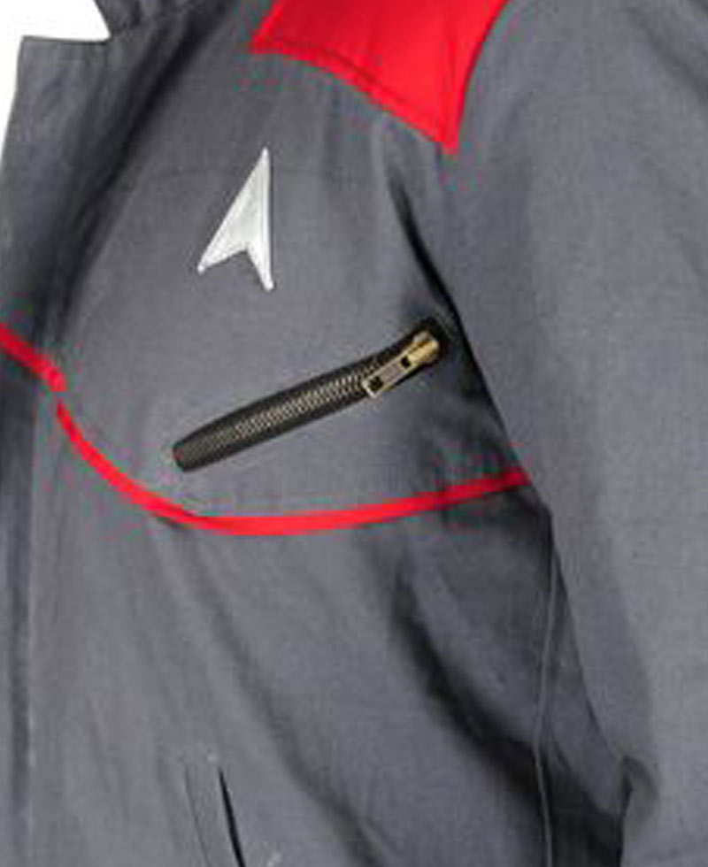 Star Trek Beyond Zachary Quinto Grey Jacket Star Trek Beyond Zachary Quinto Grey Jacket - Image 9