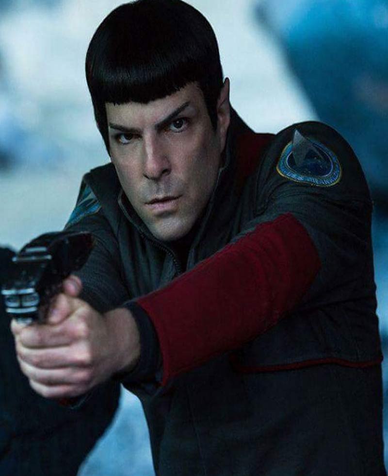 Star Trek Beyond Zachary Quinto Grey Jacket Star Trek Beyond Zachary Quinto Grey Jacket - Image 6