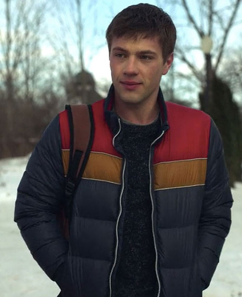 Connor Jessup Locke & Key Blue Jacket Connor Jessup Locke & Key Blue Jacket