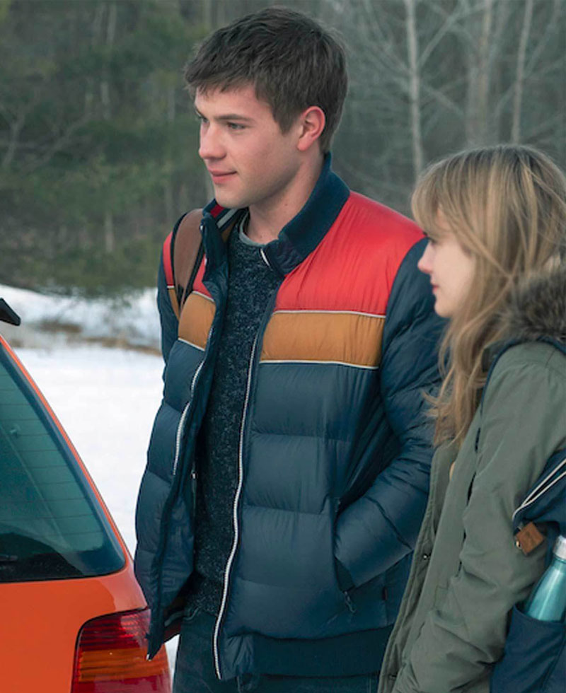 Connor Jessup Locke & Key Blue Jacket Connor Jessup Locke & Key Blue Jacket - Image 2