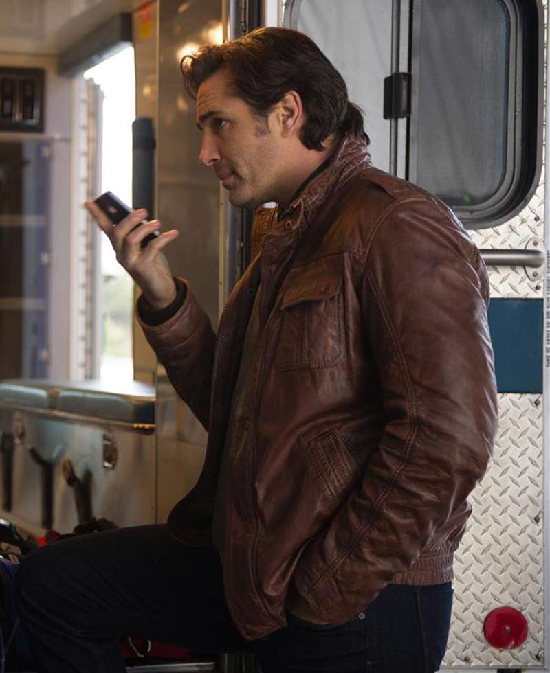 Victor Webster Continuum Carlos Fonnegra Brown Jacket Victor Webster Continuum Carlos Fonnegra Brown Jacket - Image 2