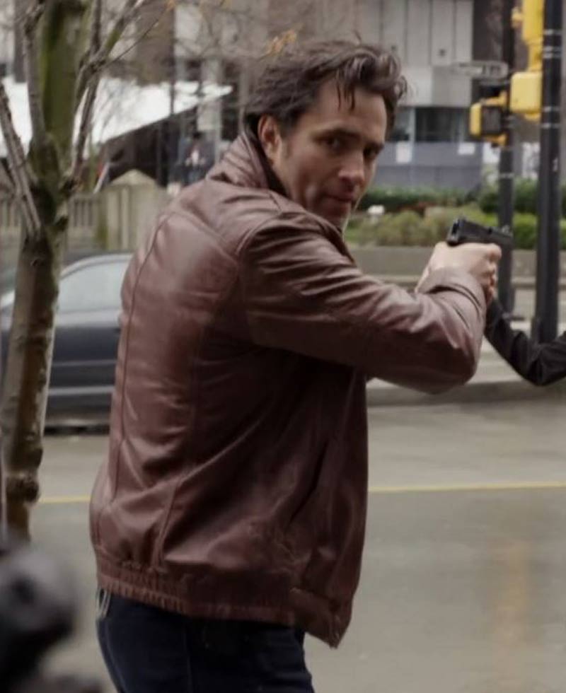 Victor Webster Continuum Carlos Fonnegra Brown Jacket Victor Webster Continuum Carlos Fonnegra Brown Jacket - Image 4