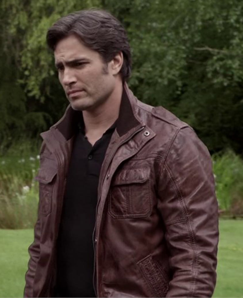 Victor Webster Continuum Carlos Fonnegra Brown Jacket Victor Webster Continuum Carlos Fonnegra Brown Jacket - Image 3