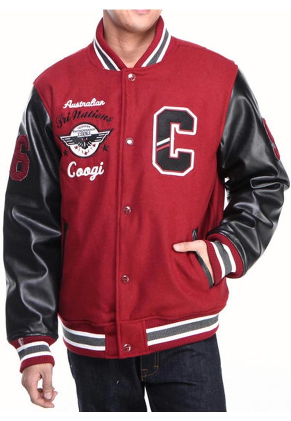 Coogi Australian Tri Nations Red Jacket