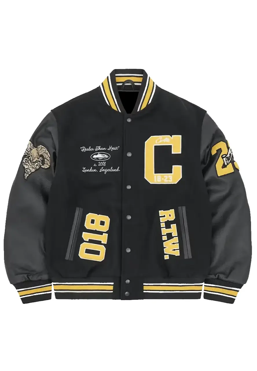 Corteiz CRTZ Goat Varsity Jacket Corteiz CRTZ Goat Varsity Jacket