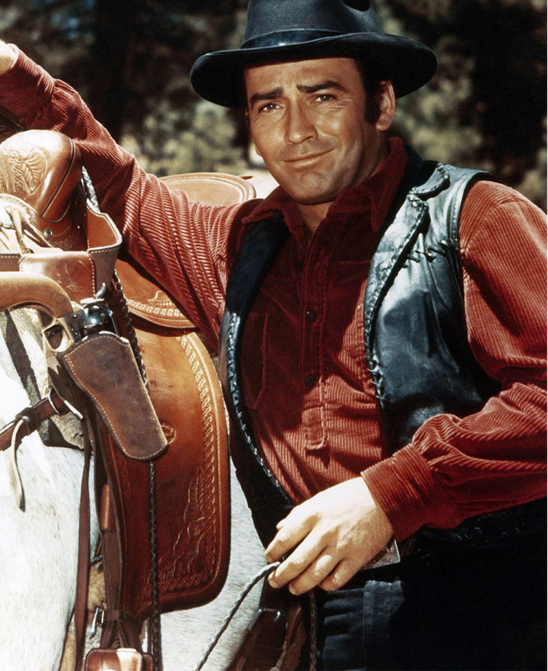 The Virginian James Drury Cowboy Leather Vest The Virginian James Drury Cowboy Leather Vest - Image 2