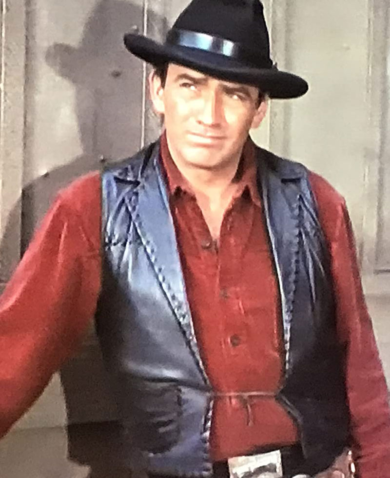 The Virginian James Drury Cowboy Leather Vest The Virginian James Drury Cowboy Leather Vest - Image 5