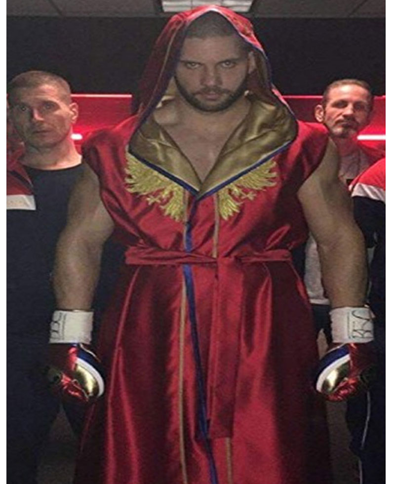 Creed Florian Munteanu Red Coat Creed Florian Munteanu Red Coat - Image 5