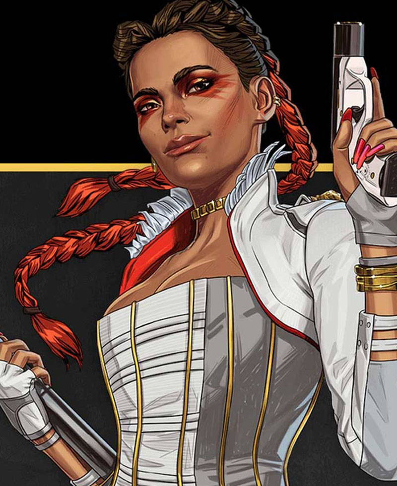 Loba Apex Legends Season 05 White Jacket Loba Apex Legends Season 05 White Jacket - Image 5