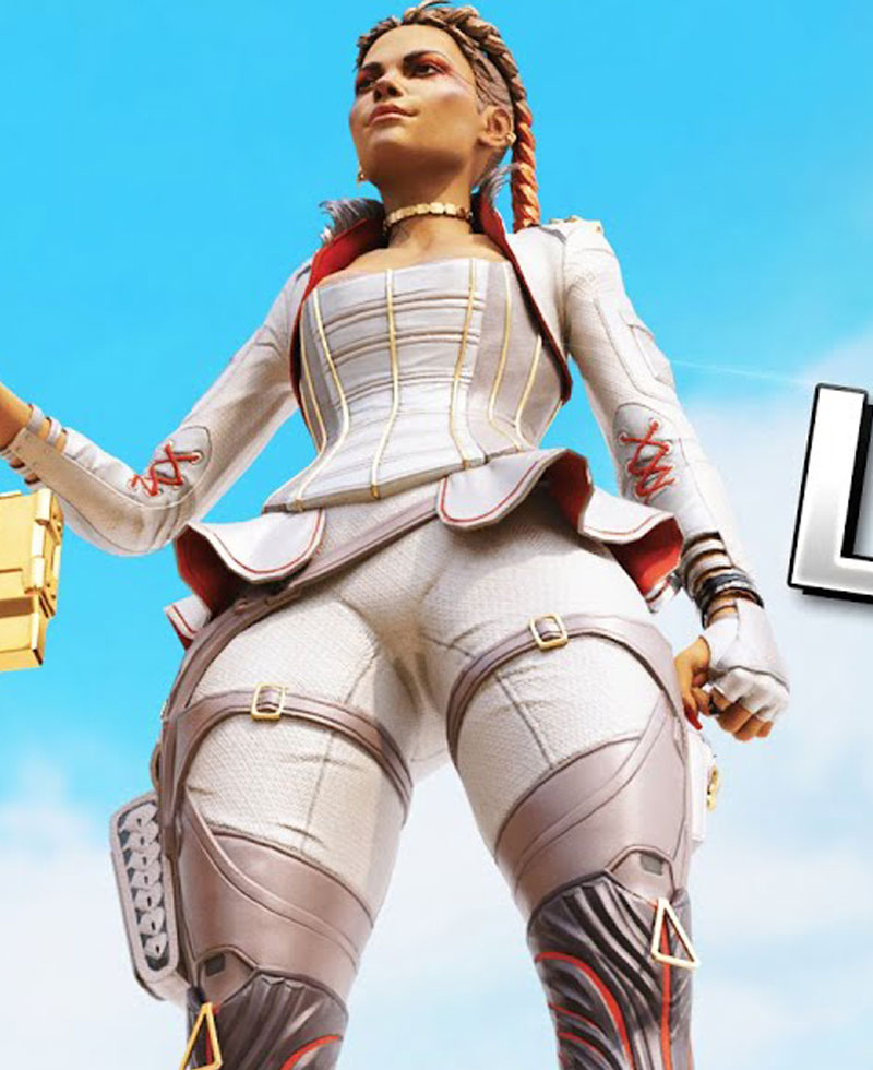 Loba Apex Legends Season 05 White Jacket Loba Apex Legends Season 05 White Jacket - Image 4