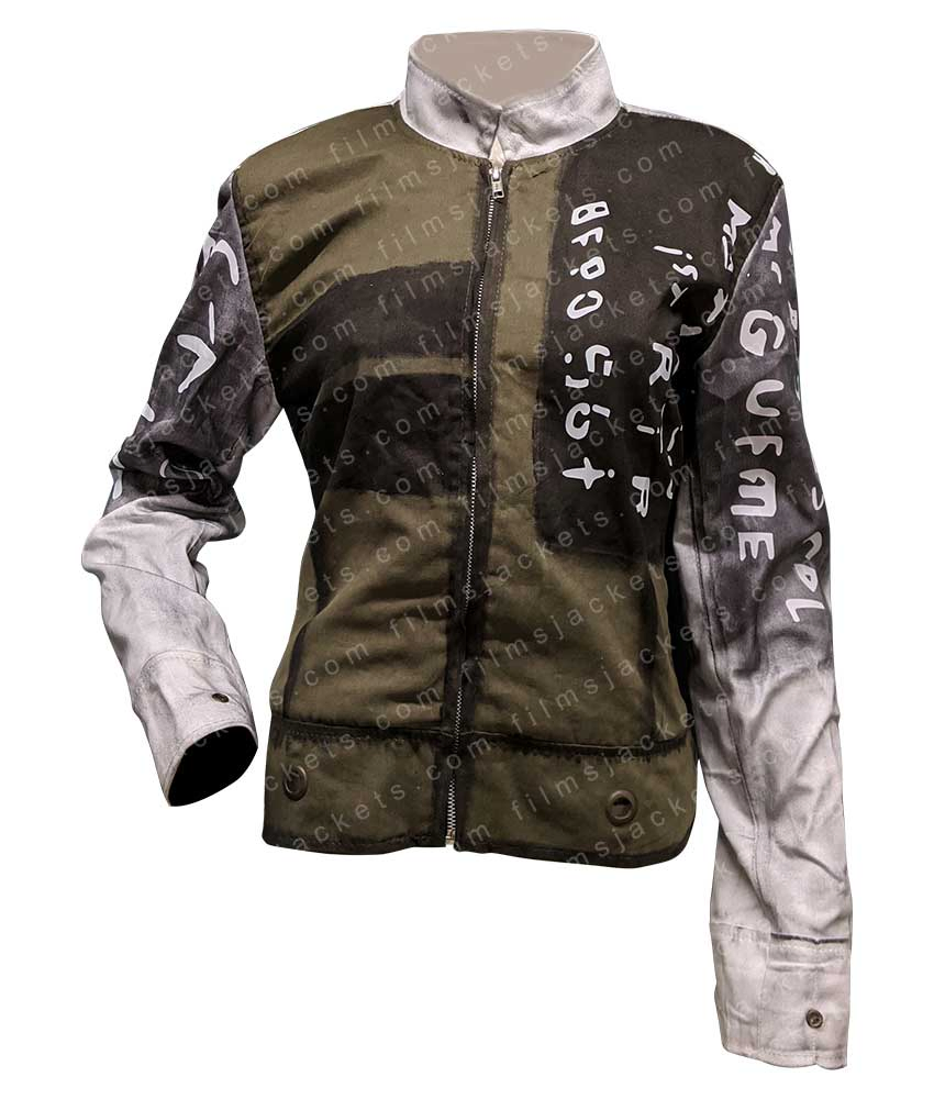 Cruella Emma Stone Cotton Women Jacket Cruella Emma Stone Cotton Women Jacket - Image 2