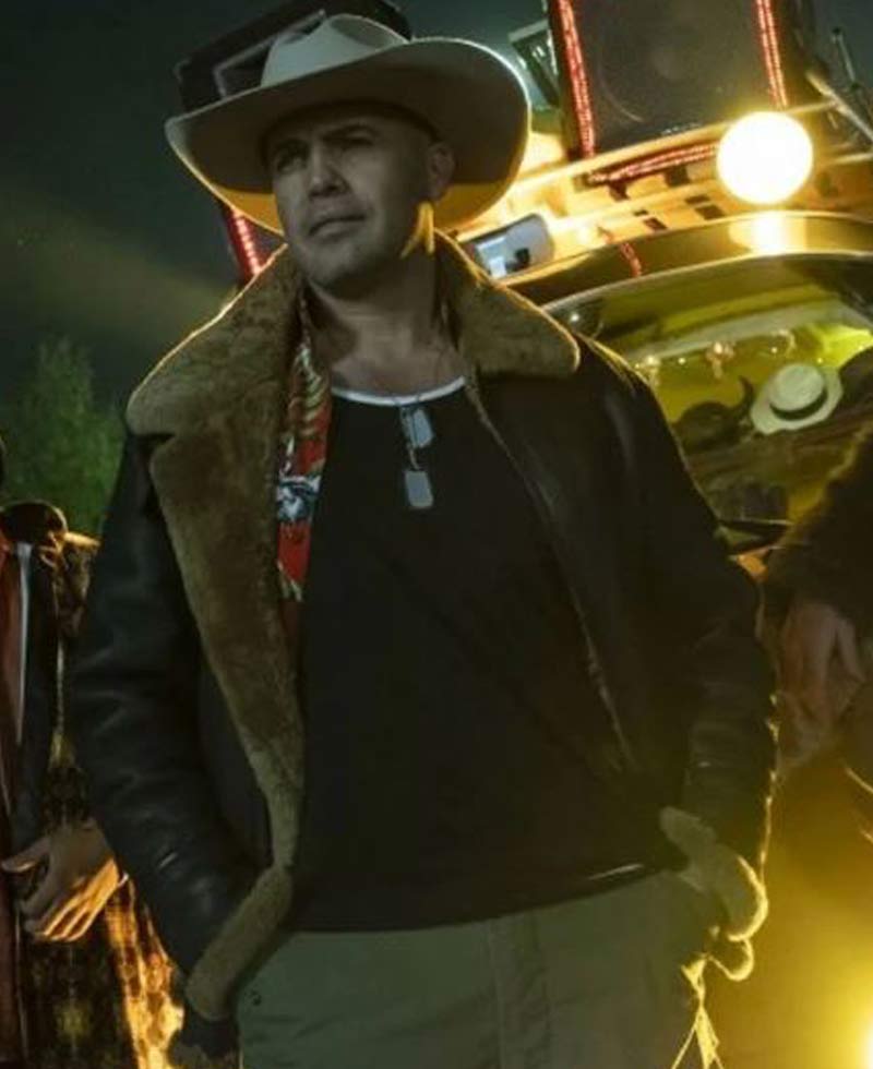 Curfew Billy Zane Brown Leather Jacket Curfew Billy Zane Brown Leather Jacket - Image 5
