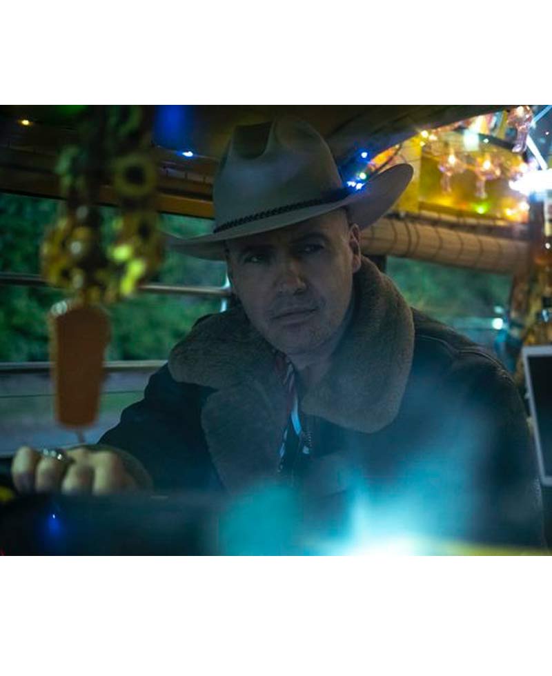 Curfew Billy Zane Brown Leather Jacket Curfew Billy Zane Brown Leather Jacket - Image 4