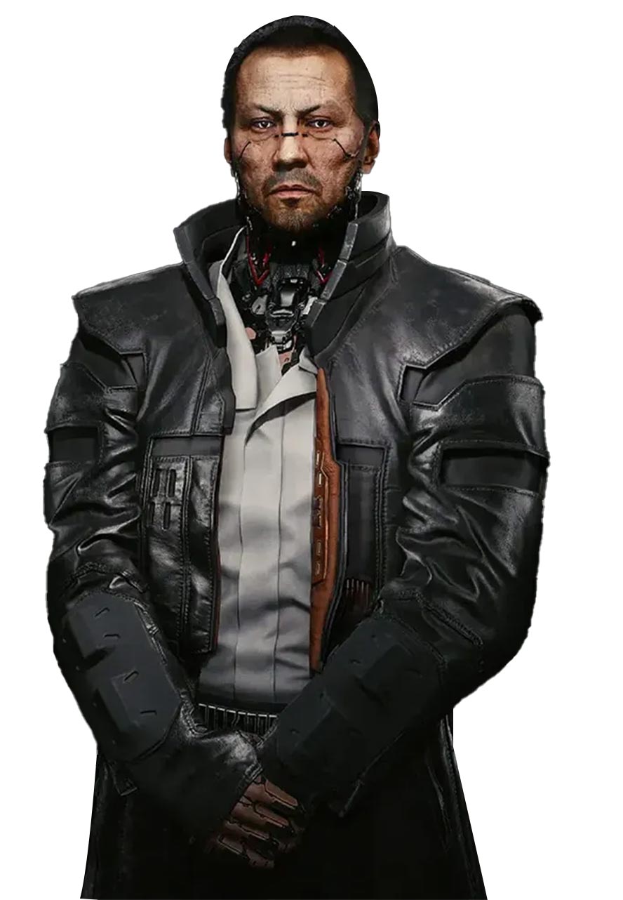 Cyberpunk 2077 Game Goro Takemura Coat cyberpunk 2077 coat