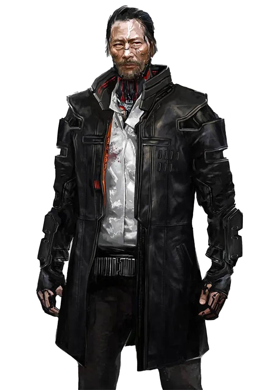 Cyberpunk 2077 Game Goro Takemura Coat cyberpunk 2077 game goro takemura coat
