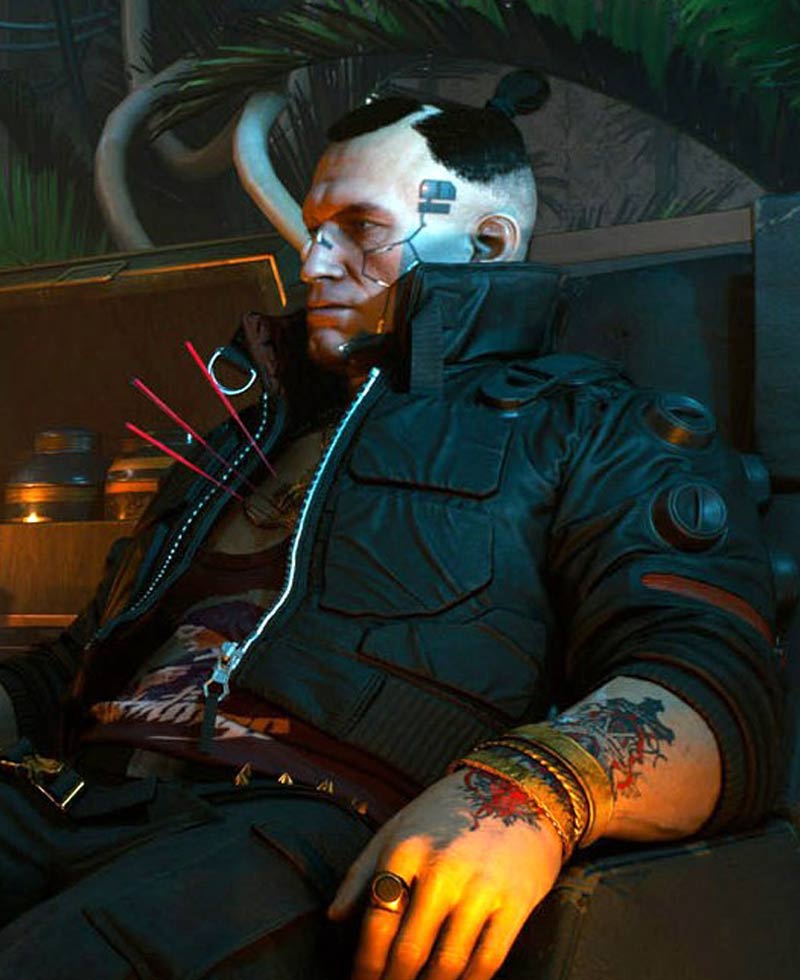 Cyberpunk 2077 Jackie Welles Jacket jackie welles parachute jacket