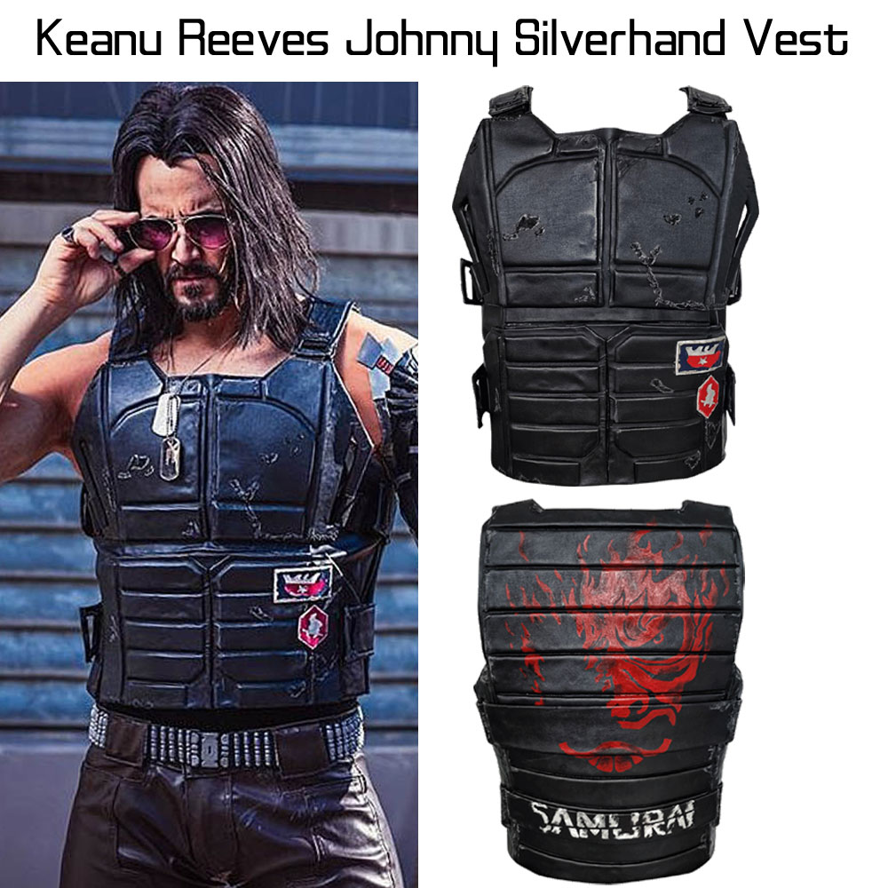 Cyberpunk 2077 Johnny Silverhand Vest keanu reeves tactical vest